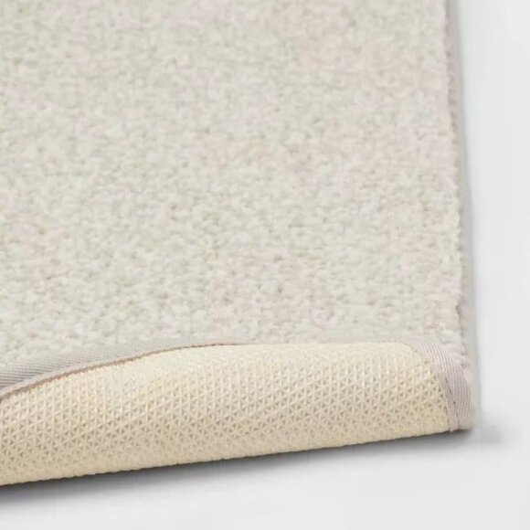 14pc Luxe Shower Curtain Set with Rug White - Threshold - Picture 4 of 10